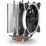 Кулер ExeGate Wizard EXX400-PWM.RGB (Al+Cu, 4 тепл.трубки, LGA775/1150/1151/1155/ 1156/1200/AM2/AM2+