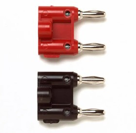 MDP-02, Test Plugs &amp; Test Jacks DBL BANANA PLUG(SET) 2 PIECE(RED &amp; BLACK