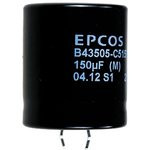 ECAP (К50-35), 150 мкФ, 450 В, 105°C snap in, Конденсатор электролитический алюминиевый ECAP (К50-35), 150 мкФ, 450 В, 105°C snap in, Конденсатор электролитический алюминиевый