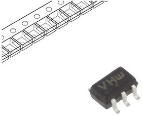 M74VHC1GT00DFT1G, IC: digital; NAND; Ch: 1; IN: 2; TTL; SMD; SC88A; VHC; 2?5.5VDC; 40uA M74VHC1GT00DFT1G, IC: digital; NAND; Ch: 1; IN: 2; TTL; SMD; SC88A; VHC; 2?5.5VDC; 40uA