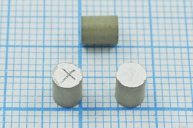 Пьезоэлемент ультразвуковой, размер 4 x 5, форма цилиндр, частота 255кГц, марка материала ЦТС-19 Пьезоэлемент ультразвуковой, размер 4 x 5, форма цилиндр, частота 255кГц, марка материала ЦТС-19