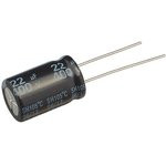 ECAP (К50-35), 22 мкФ, 400 В, 105°C, Конденсатор электролитический алюминиевый