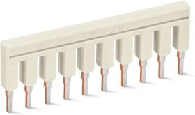 2002-410, 10-конт. перемычка изолированная, св.-серая