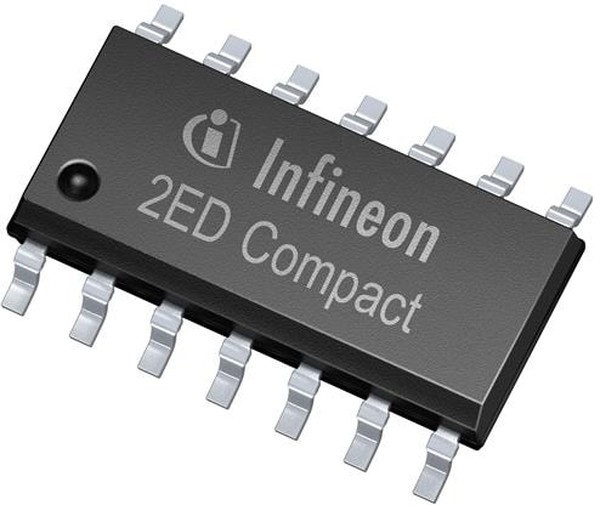 2ED21824S06JXUMA1, 2ED21824S06JXUMA1, 2.5 A, 20V 14-Pin, DSO