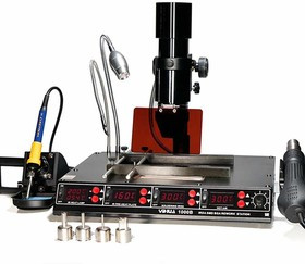 YiHUA 1000В Инфракрасная станция реболлинга BGA + термофен YiHUA 1000В Инфракрасная станция реболлинга BGA + термофен