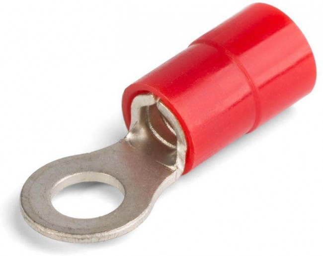 61773, Наконечник кабельный кольцевой изолированный НКИ(н) 10-6 серия ПРОФИ (КВТ)