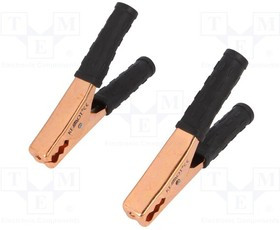 ZAC-0407, Зажим "крокодил"; 200А; Диап.захвата: макс.200мм; Длина: 150мм ZAC-0407, Зажим "крокодил"; 200А; Диап.захвата: макс.200мм; Длина: 150мм