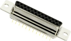 171-025-213R001, 171 25 Way Panel Mount D-sub Connector Socket 171-025-213R001, 171 25 Way Panel Mount D-sub Connector Socket