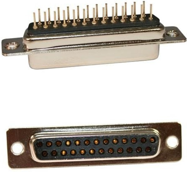 171-025-213R001, 171 25 Way Panel Mount D-sub Connector Socket 171-025-213R001, 171 25 Way Panel Mount D-sub Connector Socket