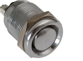 PBS28B-3, Кнопка антивандальная OFF-(ON) (2A 250VAC) IP66