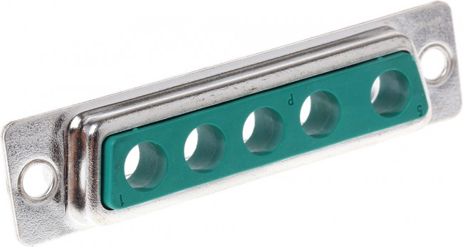 09693100055, D-Sub Mixed Contact Connectors 5P MALE SHELL 5W5 5 SPECIAL CNTS