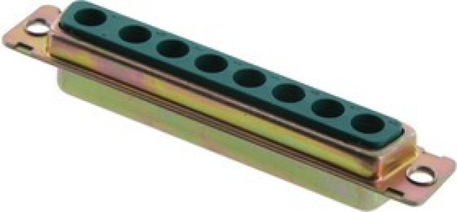 DCM8W8SN, D SUB HOUSING, RCPT, DC-8W8, 8POS
