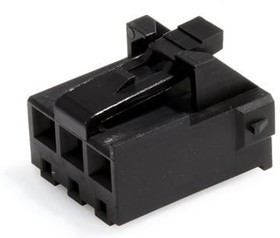 207458-0003, Power to the Board KK Plus 396 RECEP HSG SR 3CKT UL 94V-0 BLK