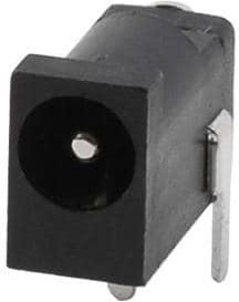 PJ-031D, 1.3 x 4.2 mm, 2.0 A, Horizontal, Through Hole, Dc Power Jack Connector
