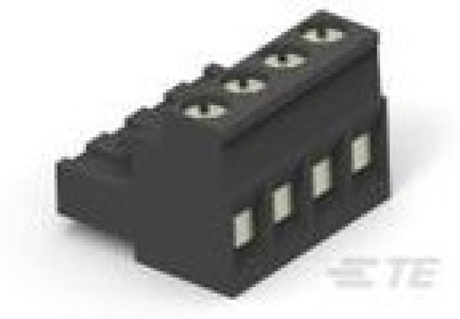1-796635-6, Conn Eurostyle Block F 16 POS 5.08mm Screw RA Cable Mount 15A/Contact Box
