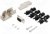 MHDCMR9-DM9P-K, MHDCMR 9 Way Right Angle D-sub Connector