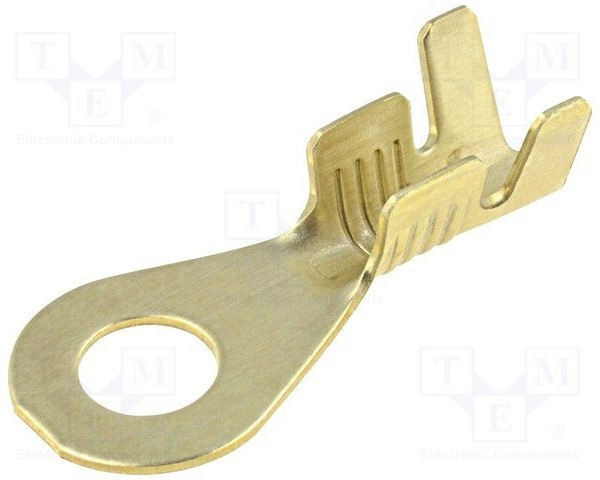 3804/M.05.00.9, Наконечник: кольцевой, M4, 1-2,5мм2, обжим, на провод, прямой, нет 3804/M.05.00.9, Наконечник: кольцевой, M4, 1-2,5мм2, обжим, на провод, прямой, нет