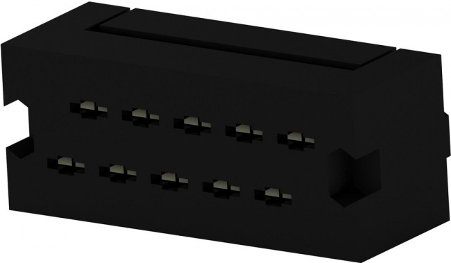 2-746610-1, Headers &amp; Wire Housings .1CL IDC PLG 2X05P