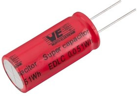 850617021004, Суперконденсатор, 10 Ф, 2.7 В, Радиальные Выводы, WCAP-STSC Series, +30%, -10%, 5 мм