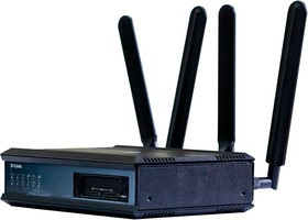 DL-DWM-321/A1A, Беспроводной M2M-маршрутизатор 4G LTE с одним модулем для двух SIM-карт и поддержкой ГЛОНАСС/GPS