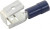 19011-0037, Quick Disconnect Terminal 14-16AWG Brass Blue F 22.1mm Tin InsulKrimp™ Bag