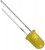 HLMP-4719, Светодиод, Желтый, Сквозное Отверстие, T-1 3/4 (5mm), 2 мА, 1.8 В, 585 нм