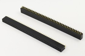 Разъем PBD-2x40 розетка, шаг P2.54, контакты 80P, монтаж на плату