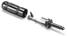 188, Phone Connectors PLUG HEAVY DUTY 1/4"