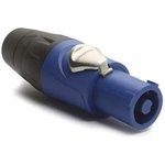 HP-3-F, Вилка, круглый, "мама", PIN: 3, на провод, 25А, термопласт, Серия: HP