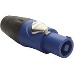 HP-3-F, Вилка, круглый, "мама", PIN: 3, на провод, 25А, термопласт, Серия: HP