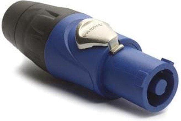 HP-3-F, Вилка, круглый, "мама", PIN: 3, на провод, 25А, термопласт, Серия: HP