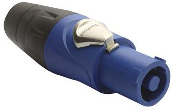 HP-3-F, Вилка, круглый, "мама", PIN: 3, на провод, 25А, термопласт, Серия: HP