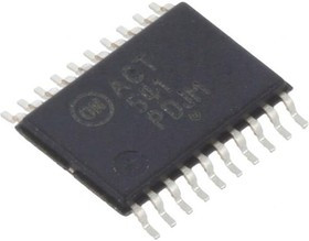 MC74ACT541DTG, IC: digital; buffer,non-inverting,line driver; Ch: 8; SMD; TSSOP20