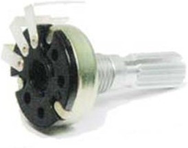 Резистор переменный, поворотный 20кОм, YRV-17N2