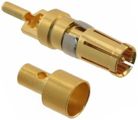 09691815141, Harting, D-Sub Mixed Series, Female Crimp, Solder D-Sub Connector Coaxial Contact, Gold Coaxial