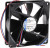 3412NLE, 3400 N Series Axial Fan, 12 V dc, DC Operation, 61m³/h, 800mW, 92 x 92 x 25mm