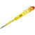 56501, Отвертка индикаторная, желтая ручка 100 - 500 В, 140 мм
