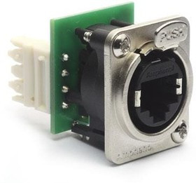 RJX8FD5110, Modular Connectors / Ethernet Connectors XLRnet D TYPE IDC 1 10 TERMINALS CAT5E