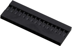 65039-022LF, CONNECTOR HOUSING, RCPT, 15POS, 2.54MM