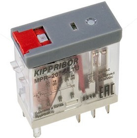 MPR-207.ALTU, Реле промежуточное MPR, 8A, 220VAC