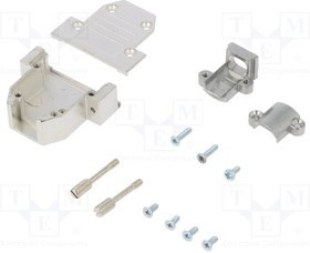 DTMP15-PCC75-K, Корпус для разъемов D-Sub, D-Sub HD 26pin, экранированный
