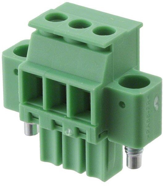 1863013, Pluggable Terminal Blocks 3 Pos 3.5mm pitch Plug 28-16 AWG Screw 1863013, Pluggable Terminal Blocks 3 Pos 3.5mm pitch Plug 28-16 AWG Screw