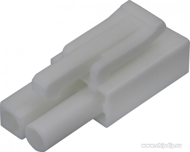 ELP-02V, EL Male Connector Housing, 4.5mm Pitch, 2 Way, 1 Row