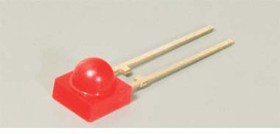 Светодиод 3 x 2,3m 4, красный, 3,5 мкд, угол 160, цвет линзы: красный матовый, TLPH-5600, бок