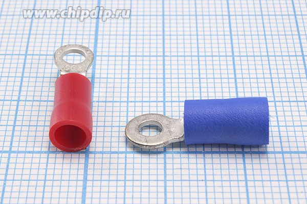 Клемма"O" d 3,2, обжимная, красная; №767 RC клемма"O" d 3,2\0,7\S0,5~1,5\Cu луж\\кр\VR1-3
