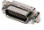 MWDM2L-21SSM, D-Sub Micro-D Connectors MICR D SLDRCUP CON 21CNT SZ #26 SKT