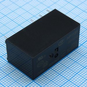 HF115F/024-2Z4B, Реле силовое, 8 А, 24 В, две группы на переключение