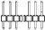 68692-210HLF, Headers &amp; Wire Housings B/S II DR
