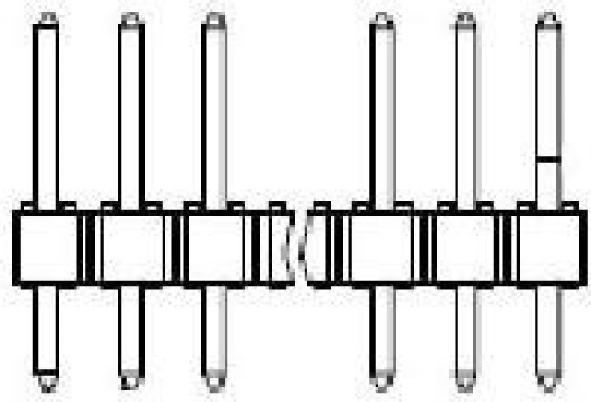 68692-210HLF, Headers &amp; Wire Housings B/S II DR