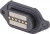 M9K701-400L, MultiMag 6, Straight Panel Mount Female Magnetic Connector, PCB Termination M9K701-400L, MultiMag 6, Straight Panel Mount Female Magnetic Connector, PCB Termination